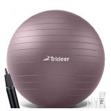 Trideer Exercise Ball, Nature Themed Yoga Ball,