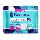 New Because Overnight Absorbency Pull Ups - Adult