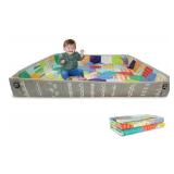 New Infantino Foldable Soft Foam Play Mat, Baby
