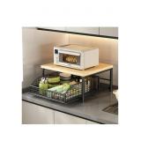 Kitchen Microwave Cart, Small Kitchen Shelf
