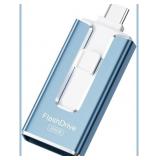 MFi Certified Flash Drive for iPhone 256GB, 3 in
