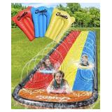 Jambo 16ft Premium Slip Splash and Slide, Three-