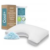 Coop Home Goods Cool+ Cut-Out Adjustable Pillow