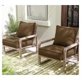 2-pieces New Outdoor Patio Chair Cushions Set 24