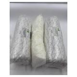 New lot of 2 coop Queen pillows. One crescent and