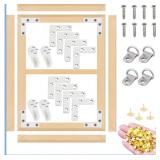 EVNEED DIY Canvas Stretcher Bars 2 Pack 24x36