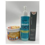 New lot of 3 products for pets - eye and face