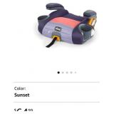 New Chicco GoFit ClearTex Plus Backless Booster
