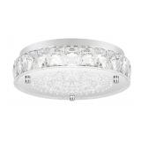 Crystal Chandeliers Flush Mount LED Ceiling Light