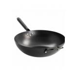 For Hammered 13 Inch Heavy Gauge Carbon Steel Wok