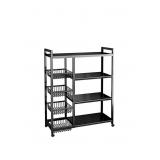 4-Tier Versatile Metal Storage Rack,Vegetable