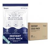 25-Packs Instant Cold Packs TUV/SGS Certified