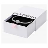 New Pandora Moments Sparkling Heart Clasp Snake