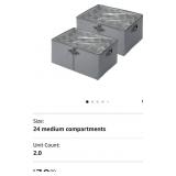 New 24-Cell Shoe Organizer for Closet (2-Pack) |