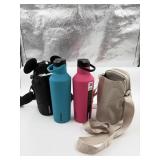 New CORKCICLE lot of 2 Sport Canteens and 2