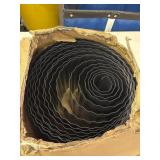 10.5 inch tall metal corrugated lawn fence