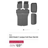 New 2025-2026 Tesla Model Y Juniper Floor Mats