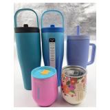 New variety (lot of 5) CORKCICLE Go Cups and