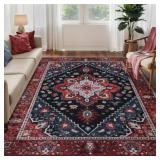 New Ciicool Area Rug 5x7ft Washable Rugs for