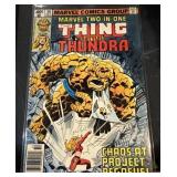 Vintage Marvel Two In One #56 The Thing Battles