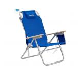 SUNNYFEEL High Back Folding Beach Chair, Tall