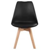2-pack Side Chair with Wood Legs