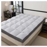 WhatsBedding Memory Foam Mattress Topper Queen