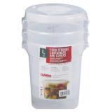 Cambro RFS4PPSW3190 Translucent Round 4 Qt.
