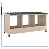 Chicken Nesting Box, 3 Holes Wooden Nesting Box,