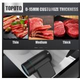Meat Slicer TOPOTO Meat Slicer Machine Home Use 2