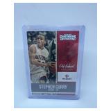 Rare Stephen Curry Steph Davidson Uniform Panini