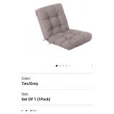 New QILLOWAY Outdoor Seat/Back Chair Cushion