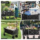 Heavy-Duty Collapsible Wagon Cart  -