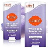 New Pair of Lume Whole Body Deodorant - Invisible
