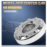 10-Lug Front Car Wheel Hub Center Caps Compatible