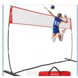 Volleyball Net, 12FT Training Set with 3-Level