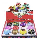 New Pokemon 12Pcs Pocket Ball Petelf Go Model