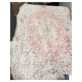 5 x 7 Area Rug, pink Floral. Out of original box