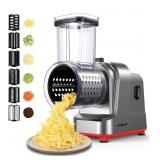 Electric Cheese Grater, Salad Maker With 6