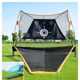New 10 X 7 FT Automatic Ball Return Golf Net