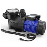 AQUASTRONG In/Above Ground Pool Pump, High Flow