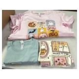 New sz large 3-pack womenï¿½s Halloween tees Bella