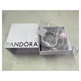 New Pandora Jewelry Moments Heart Clasp Snake