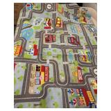 Kids Play Rug for Playroom, Extra Large Kids Car