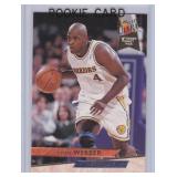 VINTAGE CHRIS WEBBER ROOKIE CARD Basketball