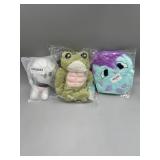 New Lot of 3 Plushies for kids $ adults
