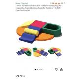 New 7 Piece Velvet Installation-Free Toddler