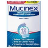 New Mucinex 12 Hour Maximum Strength