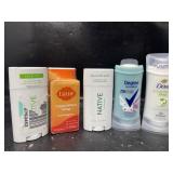New lot of assorted deodorant that includes dice,