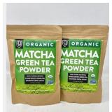 New (2) FGO Organic Matcha Green Tea